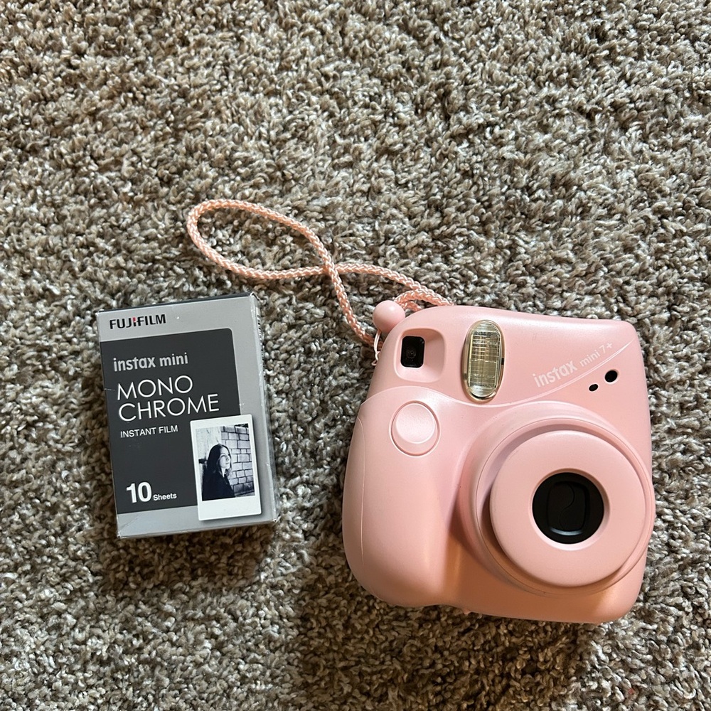 Fujifilm Pink Instax Mini Film Camera